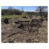 Side Delivery Rake on Steel