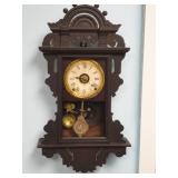 Antique 1860's Seth Thomas Gingerbread Wall