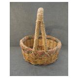 Vintage Large Signed Hand Made Easter Basket