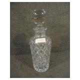 Vintage Ceska Canterbury Criss Cross Decanter