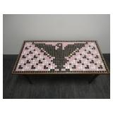 Vintage MCM Ceramic Tile Thunderbird Coffee Table
