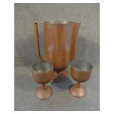 Revere Norman Bel Geddes Copper Baron Pitcher