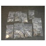 Lot of (91) Buffalo Nickels 1916 to 1937