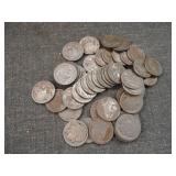 Lot of (48) No Date Buffalo Nickels