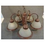 Contemporary 5 Light Hanging Chandelier