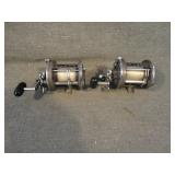 (2) Vintage Daiwa SeaLine 27H Conventional Reels