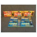 Lot of (7) MBI Hot Wheels Series Books with Cars