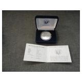 2004 American Uncirculated Silver Eagle w/Box