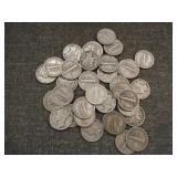 Lot of 36 Mercury Dime (1916-1945)