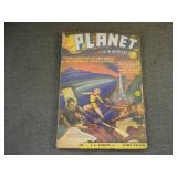 Vintage Planet Stories 1940 Summer, #3. Pulp Comic