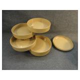 Vintage InterDesign Tan Swivel Desk Organizer