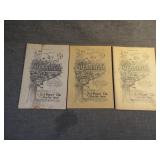 (3) - 1897-1900 Gleanings in Bee Culture Journals