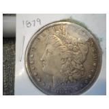 1879 Morgan Silver Dollar