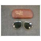 Vintage Ray Ban Clip On Sunglasses 1/10 12K GF