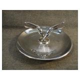 Vintage MCM Chrome Hamilton Picherette Ashtray