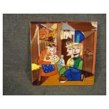 Vintage Ceramic Tile by Dr. He Qi - The Magi