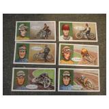 (6) 1929 Ogden's Cigarette Famous Dirt Track Cards