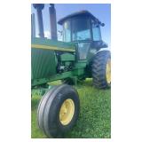 John Deere 4630 showing 6276 hours field ready