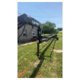 EZ Haul inline hay trailer hydraulic dump 52 foot