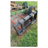 Pa breaker double hay spear new quick attach bale