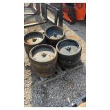 Planter gauge wheels 12 count fits Kinze or John