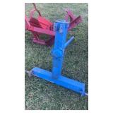 Bale spear 3 pt hitch homemade heavy