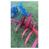 One row cultivated with row fenders nice