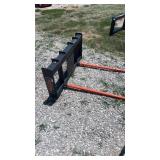 PaBreaker double hay spear quick attach new