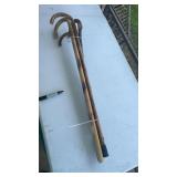 4 walking canes (84 auction service)