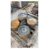 Gauge wheels 9 count 3 closing wheels fits Kinze