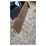 Landhonor honor blank skid loader plate