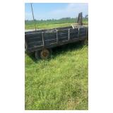 14 foot wagon on John Deere Gear