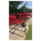 Hay wagon 8 bale good rubber heavy built wagon