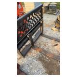 Quick attach pallet forks heavy duty 43 inch