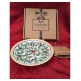 Longaberger plate