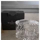 Waterford Crystal lidded jar