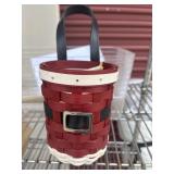 Longaberger Santa Belly Basket