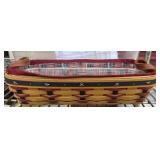 Longaberger Proudly American Cracker Basket 2003