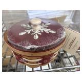Longaberger Lil Falling Snow Basket