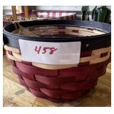Longaberger Bold Americana ware 7X4'