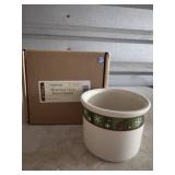 Longaberger Holiday Pint Crock