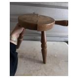 Mailing stool - split in half