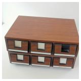 Vintage Retro Cassette Holders Set of 2