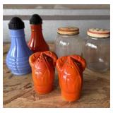 Vintage salt pepper shaker lot