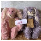 Ashley and Alex mohair bunny lot