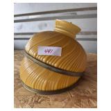 Matching swirl Glass Lamp Shade Brass Trim