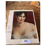 Vintage calendar, Lot