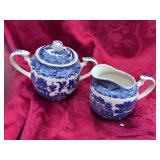 Japan Tea POt and Creamer matchin g