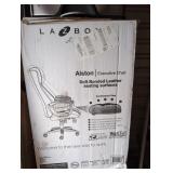 Lazboy office chair bonded leather lNEW