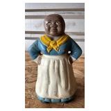 Black Americana Cast Iron Aunt Jemima Coin bank